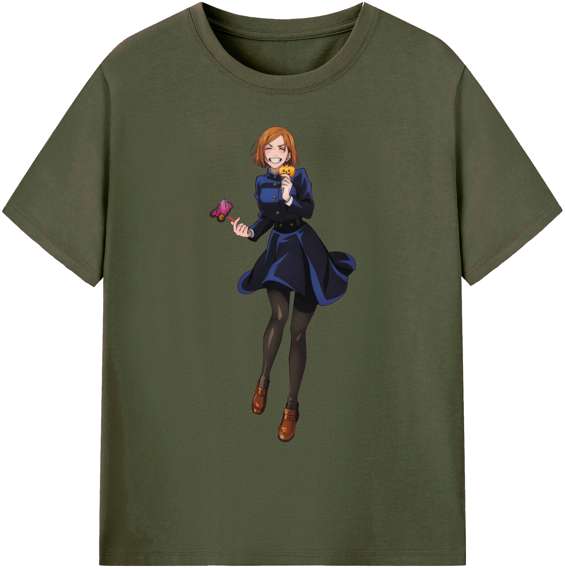 （画像用） 呪術廻戦 Jujutsu Kaisen 綿100％ メンズ半袖Tシャツ｜肌触りやわらか＆通気性